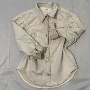 ISABEL MARANT AVANT GARDE BUTTON UP DESIGNER STREETWEAR TOP